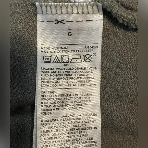 Old Navy Olive Green Draw String Utility Jogger Size Large - Picture 10 of 11